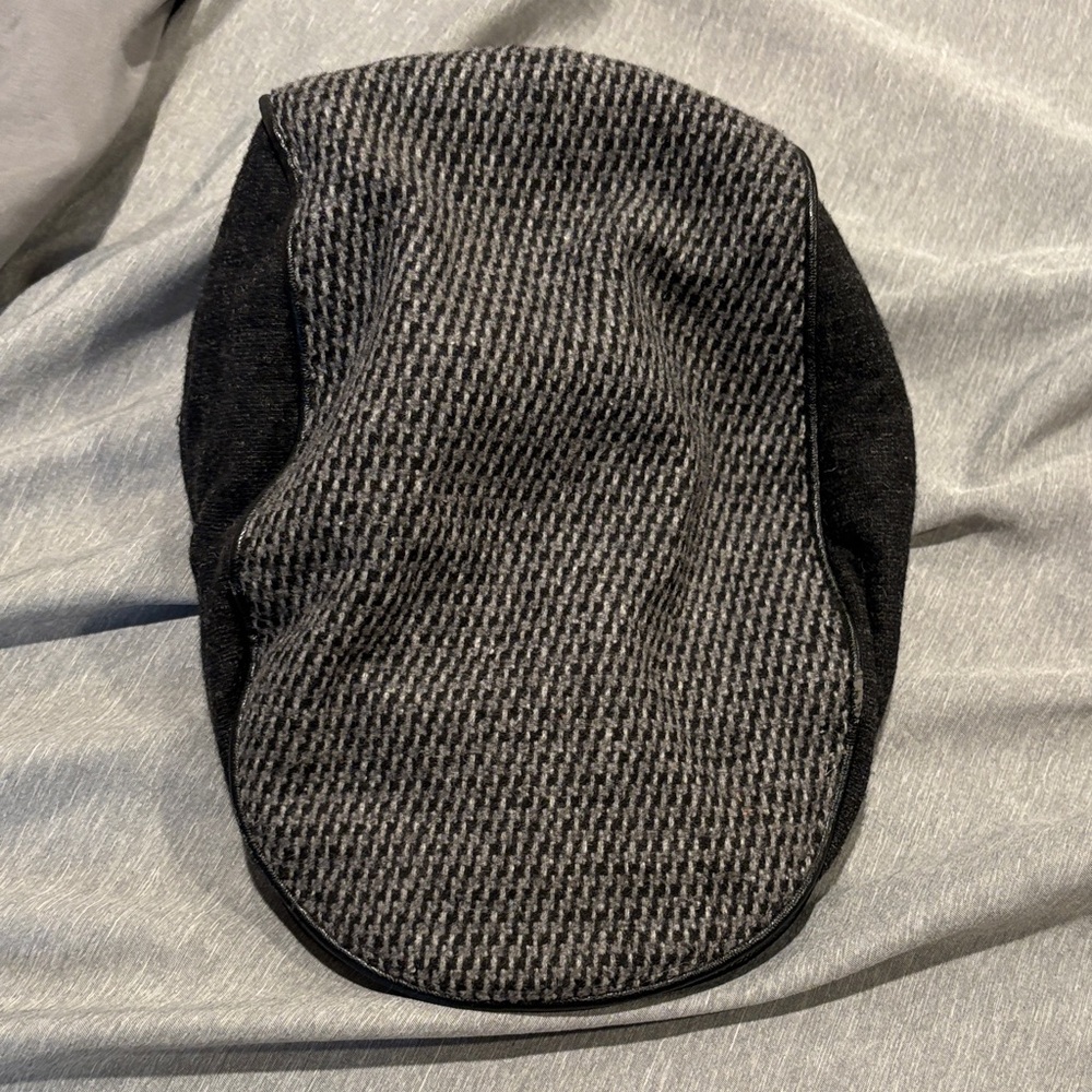 Wilsons Leather Men's Black and Gray Patterned Hat